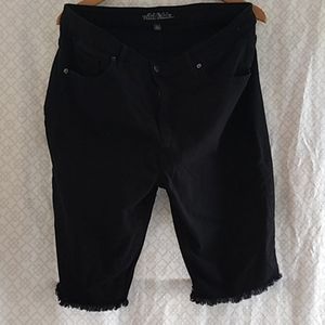 High Rise Bermuda Shorts